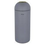 سطل اداری بزرگ کنار سالنی استیل سرکوله - 30 لیتری - Image 3